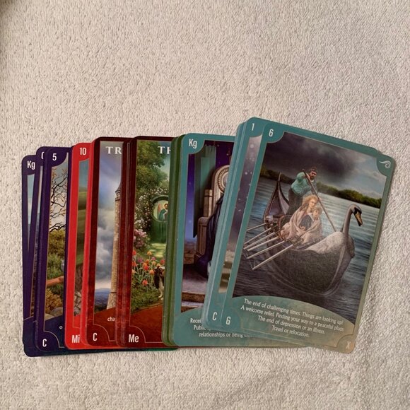 ANGEL WISDOM TAROT CARDS 78 CARDS WITH GUIDEBOOK - Picture 3 of 6